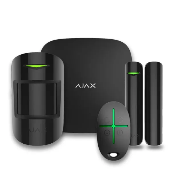 StarterKit 2 комплект сигналізації Ajax Black StarterKit 2 комплект сигналізації Ajax Black