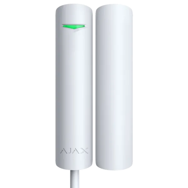 Ajax DoorProtect Fibra white Дротовий магнітоконтактний сповіщувач Ajax DoorProtect Fibra white Дротовий магнітоконтактний сповіщувач