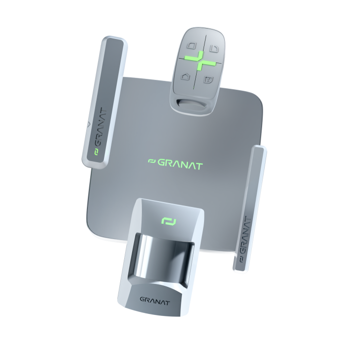GT Starter Kit - комплект охоронної сигналізації GRANAT GT Starter Kit - комплект охоронної сигналізації GRANAT