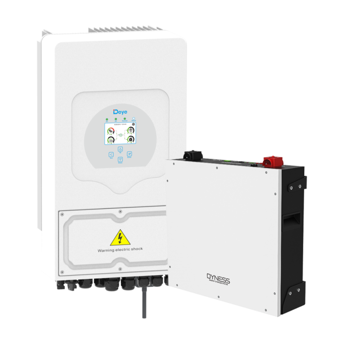 Комплект Deye-Dyness 6 кВт 5 кВт·год LP1 (Інвертор Deye SUN-6K-SG05LP1-EU WI-FI 6 кВт + АКБ Dyness DL5.0C Heating)