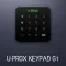 U-Prox Keypad G1 Black Беспроводная сенсорная клавиатура для одной группы U-Prox Keypad G1 Black Беспроводная сенсорная клавиатура для одной группы