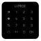 U-Prox Keypad G1 Black Беспроводная сенсорная клавиатура для одной группы U-Prox Keypad G1 Black Беспроводная сенсорная клавиатура для одной группы