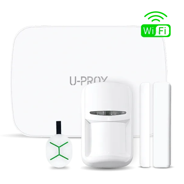 U-Prox MPX LE KF kit White Комплект бездротової охоронної сигналізації U-Prox MPX LE KF kit White Комплект бездротової охоронної сигналізації