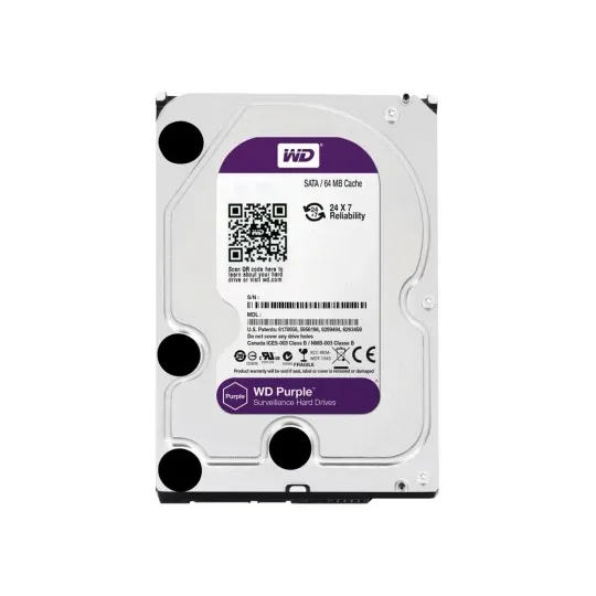 Жорсткий диск 1Тб для системи відеоспостереження Western Digital WD10PURX-78  Жорсткий диск 1Тб для системи відеоспостереження Western Digital WD10PURX-78